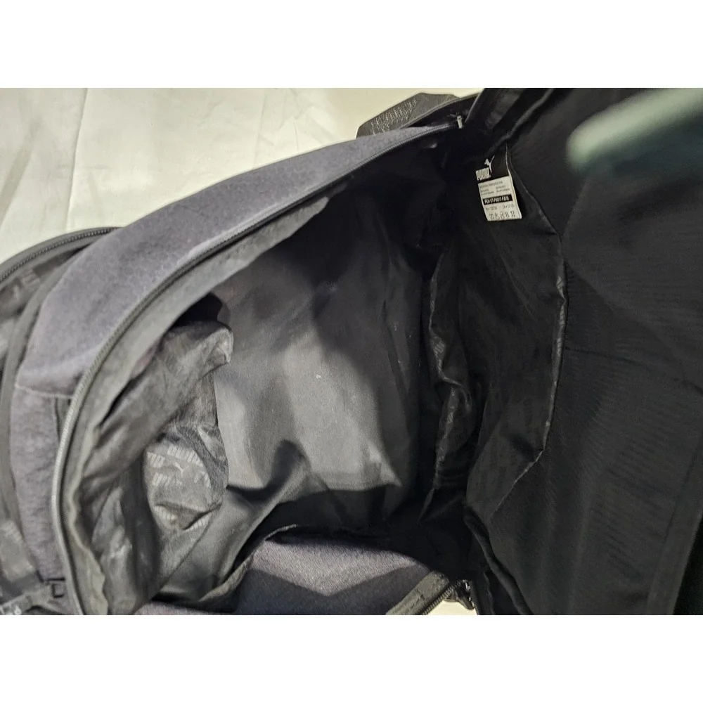 PUMA BACKPACK - NEW CONDITION EXCEPT for age show on silver front - SEE PICTURES